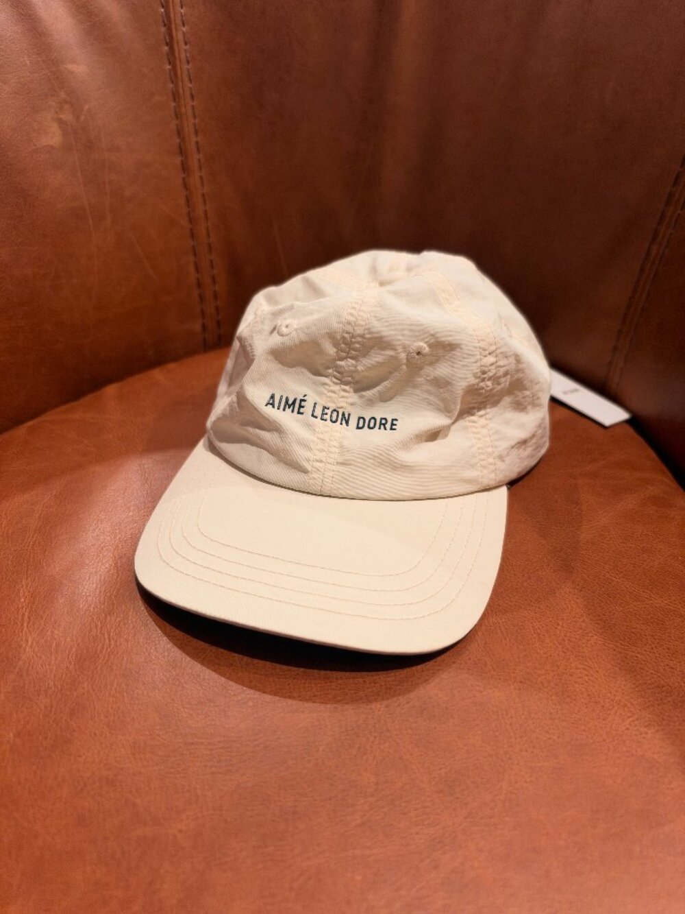 Aimé Leon Dore Nylon Sport Hat Pristine Cream NWT